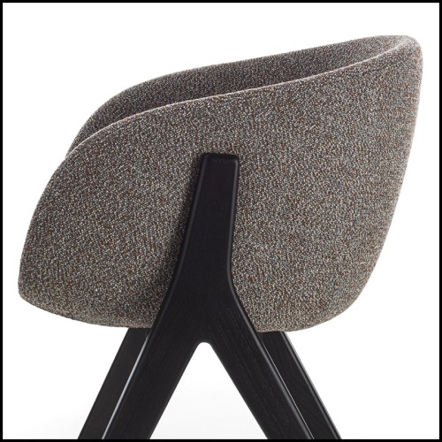 Chaise 163 - Oprah Ash Dark - Assise - Pacific Compagnie.