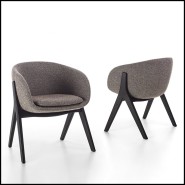 Chaise 163 - Oprah Ash Dark - Design - Pacific Compagnie.