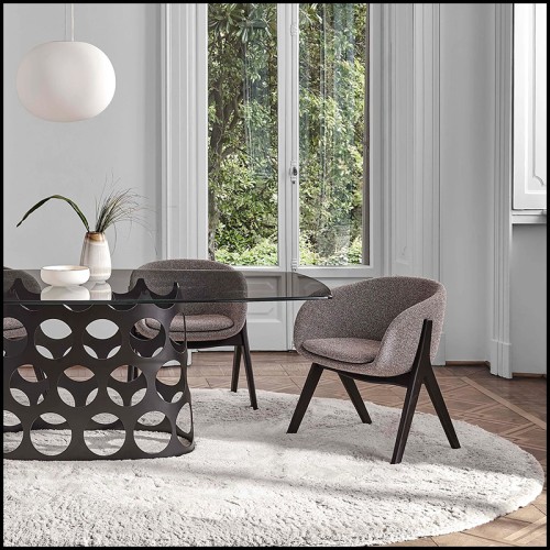 Chaise 163 - Oprah Ash Dark - Scandinave - Pacific Compagnie.