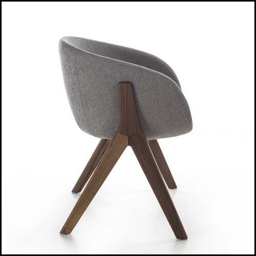 Chair 163-Oprah Walnut