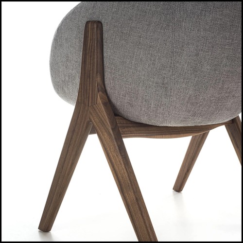 Chair 163-Oprah Walnut