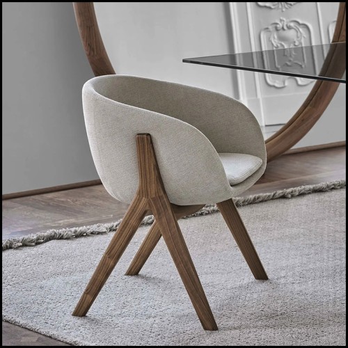 Chair 163-Oprah Walnut
