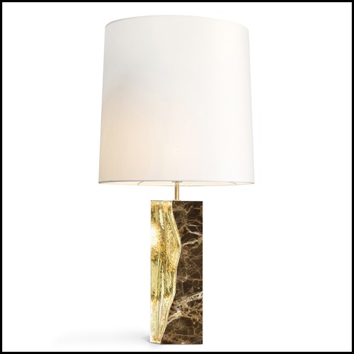 Table Lamp 145-Paradise Brown Marble