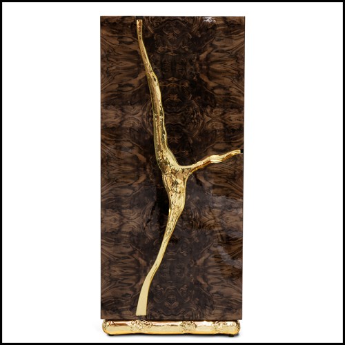 Armoire 145 - Paradise Walnut - Contemporaine - Pacific Compagnie.