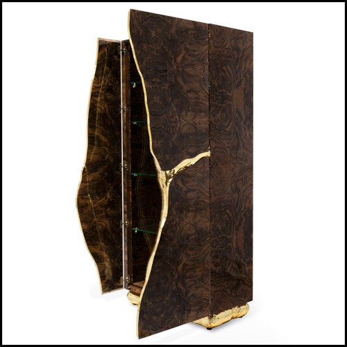 Armoire 145 - Paradise Walnut - spacieuse - Pacific Compagnie.