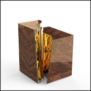 Table d'appoint 145 - Paradise Walnut - Compacte - Pacific Compagnie.