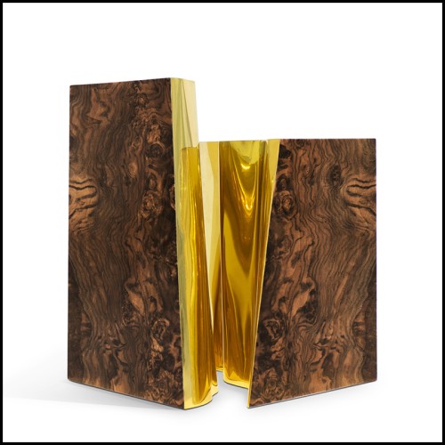 Table d'appoint 145 - Paradise Walnut - Chevet - Pacific Compagnie.