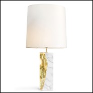 Lampe 145 - Paradise White Marble - Salon - Pacific Compagnie.