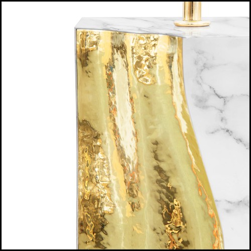 Table Lamp 145-Paradise White Marble