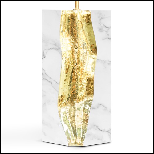 Lampe 145 - Paradise White Marble - Pacific Compagnie.