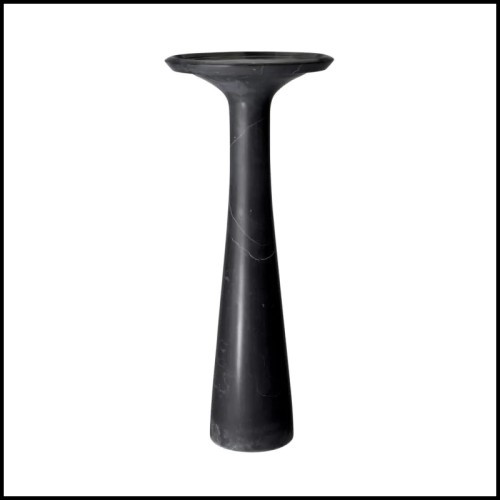 Table d'appoint 24 - Pompano high argentée - Pacific Compagnie.