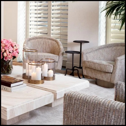 Carlos L Side Table - Eichholtz