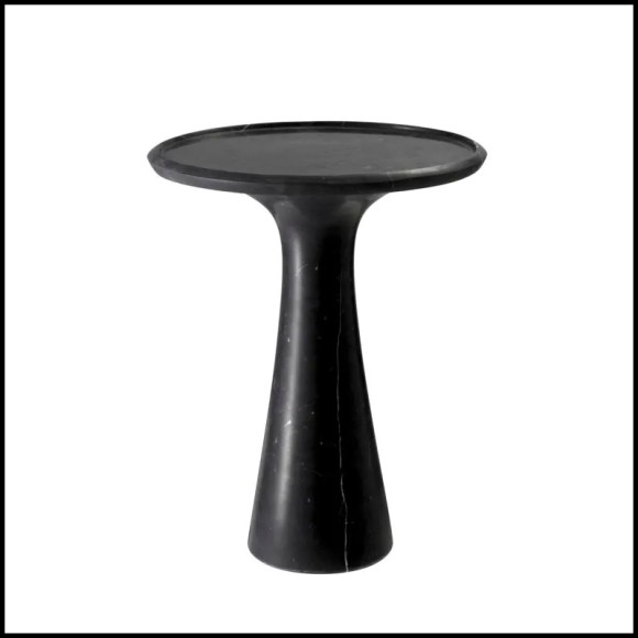 Table d'Appoint 24 - Pompano low black minimaliste - Pacific Compagnie.