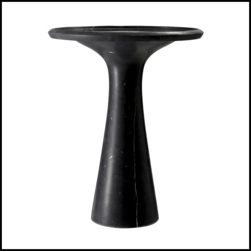 Pompano low black side table - Eichholtz