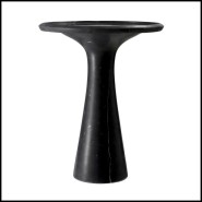 Table d'Appoint 24 - Pompano low black design - Pacific Compagnie.