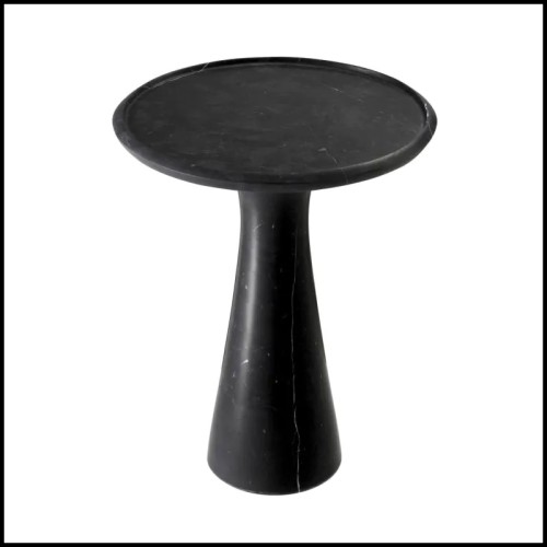 Table d'Appoint 24 - Pompano low black métal - Pacific Compagnie.