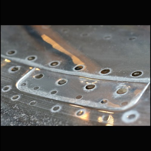 Miroir PC - DC-9 Entrée d'Air - Style aéronautique - Pacific Compagnie.