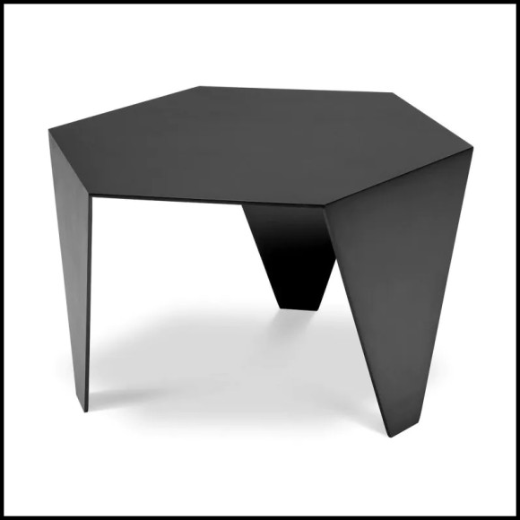 Metro Chic black side table - Eichholtz