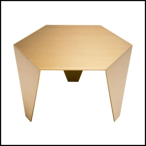 Table d'Appoint 24 - Metro Chic gold art déco - Pacific Compagnie.