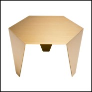 Table d'Appoint 24 - Metro Chic gold art déco - Pacific Compagnie.