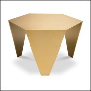 Table d'Appoint 24 - Metro Chic gold luxe - Pacific Compagnie.