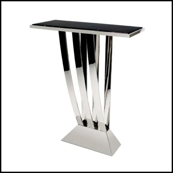 Console Table Eichholtz - Beau Deco steel