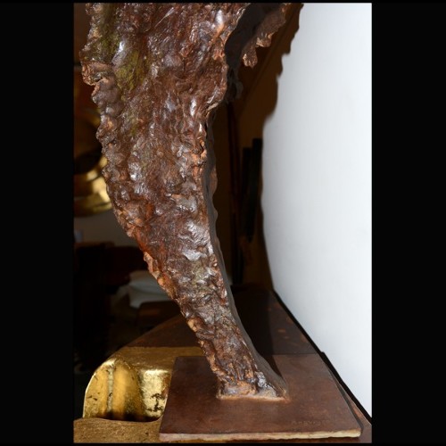 Sculpture PC - Femme Taureau - Bronze massif - Pacific Compagnie.