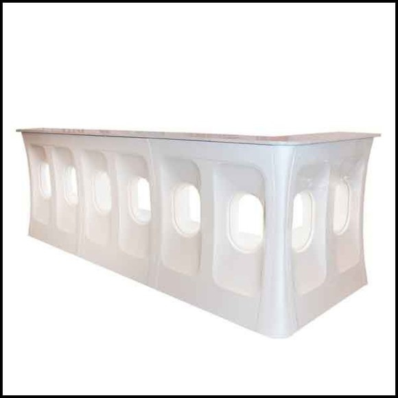 Bar Modulable Airbus A340 144 - Fuselage Art - Univers aéronautique - Pacific Compagnie.