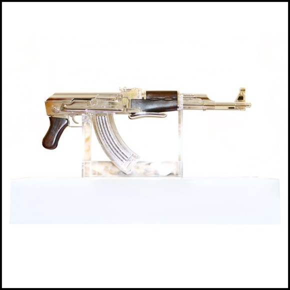 Fusil d'assault AK-47 PC-AK-47 Silver