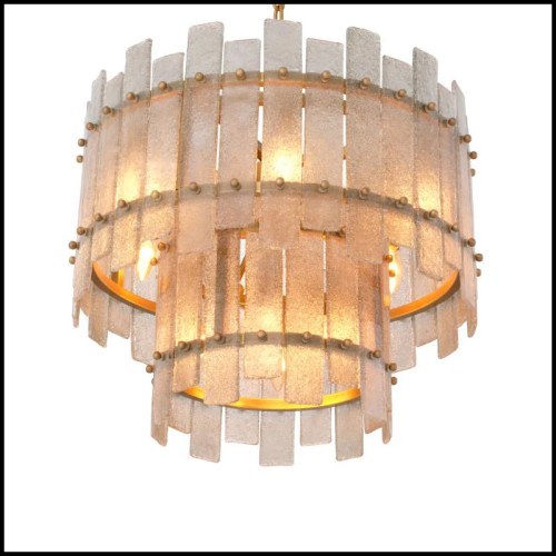 Lustre 24 - Caprera - Style luxueux - Pacific Compagnie.