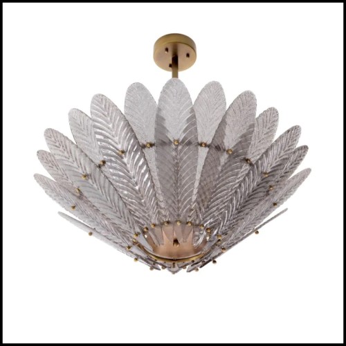 Lustre 24 - Scala - Verre torsadé - Pacific Compagnie.