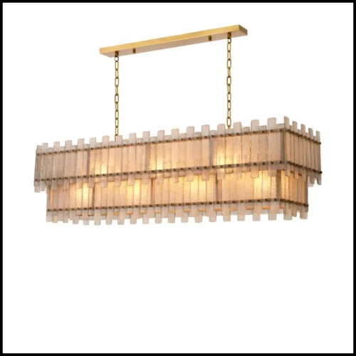 Caprera rectangular chandelier - Eichholtz