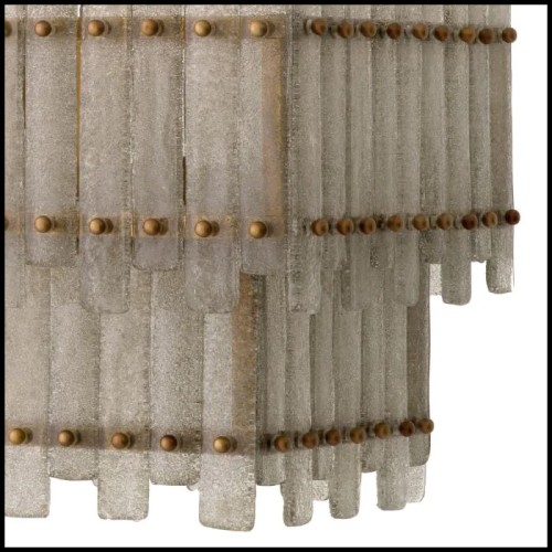 Lustre 24 - Caprera rectangulaire - Forme allongée - Pacific Compagnie.