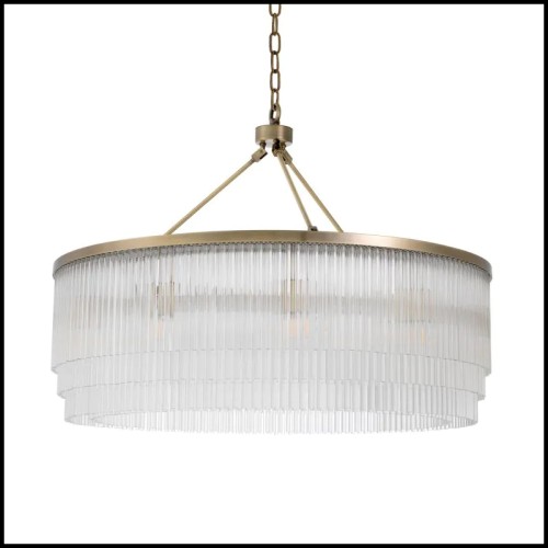 Lustre 24 - Hector L - Bronze clair - Pacific Compagnie.