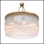 Lustre 24 - Hector S - Bronze patiné - Pacific Compagnie.