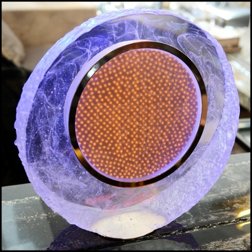 Horloge PC - Crystal Lunar - Pièce unique - Pacific Compagnie.