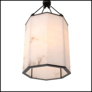 Suspension 24 - Victoire L – striking gold finish, marble base – Pacific Compagnie.