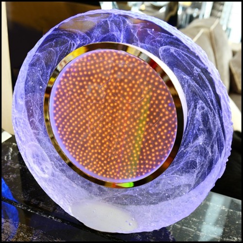 Horloge PC - Crystal Lunar - Fabrication artisanale - Pacific Compagnie.