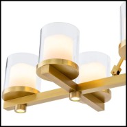 Lustre 24 - Donovan - Verre fumé - Pacific Compagnie.