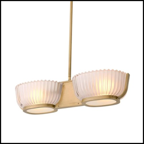 Suspension 24 - Artos Double - Diffuseur inclus - Pacific Compagnie.