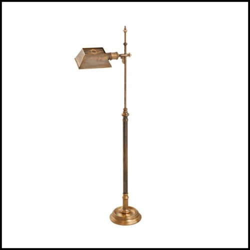 Lampadaire 24 - Charlene - Abat-jour tissu - Pacific Compagnie.