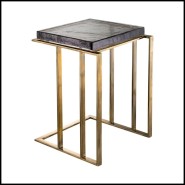 Table d'appoint 24 - Crescent - Métal noir - Pacific Compagnie.