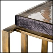 Table d'appoint 24 - Crescent - Plateau rond - Pacific Compagnie.
