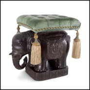 Stool 24 - Éléphant - Indoor decoration - Pacific Compagnie.