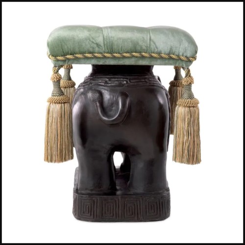 Tabouret 24 - Éléphant - Pour intérieur design - Pacific Compagnie.
