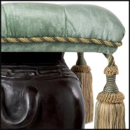 Tabouret 24 - Éléphant - Assise claire - Pacific Compagnie.