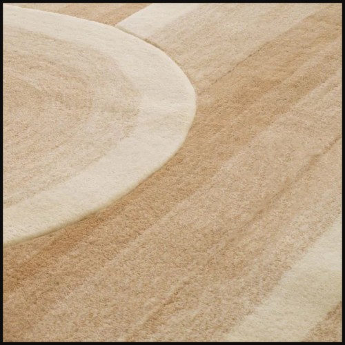 Tapis 24 - Marsala 200 x 300 cm, salon chaleureux - Pacific Compagnie.