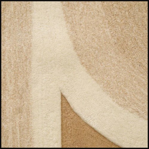 Tapis 24 - Marsala 200 x 300 cm, laine douce - Pacific Compagnie.