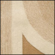 Tapis 24 - Marsala 200 x 300 cm, laine douce - Pacific Compagnie.