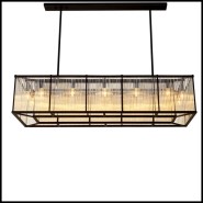 Lustre 24 - Bernardi Rectangular, luxueux - Pacific Compagnie.